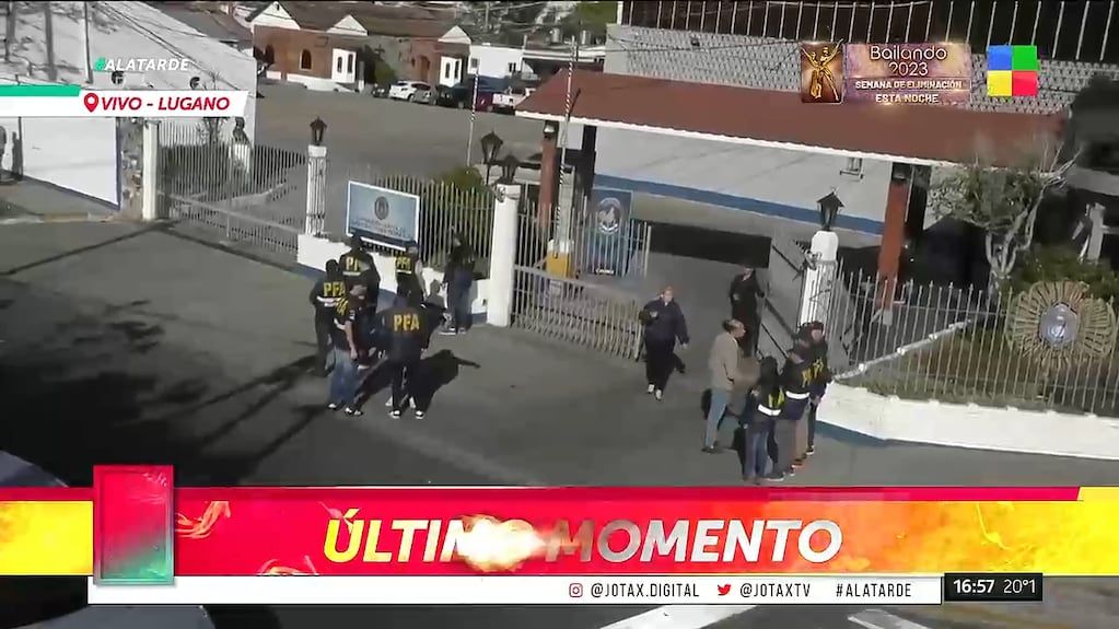 Trasladaron a Aníbal Lotocki a la cárcel. Captura del video.