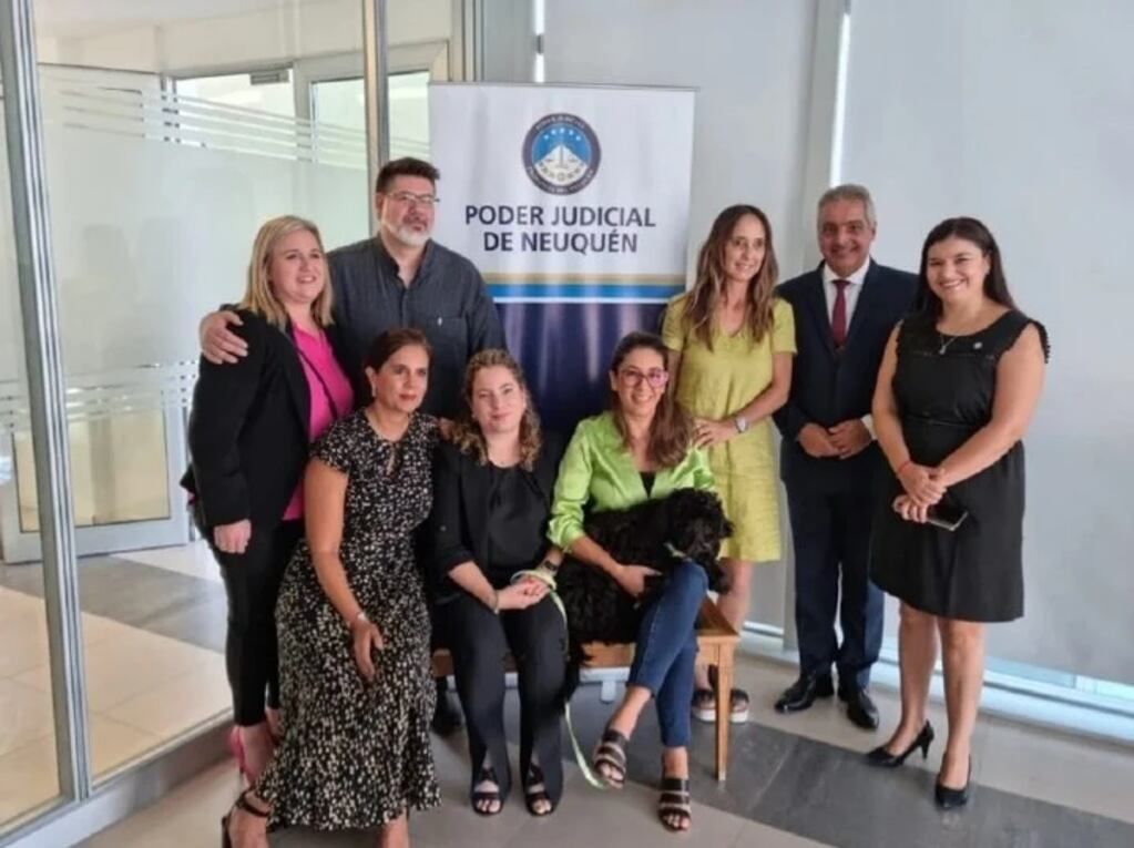 Miembros de la justicia de Neuquén.