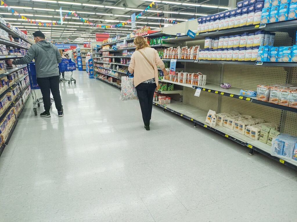 Desabastecimiento en supermercados - Archivo / Los Andes 