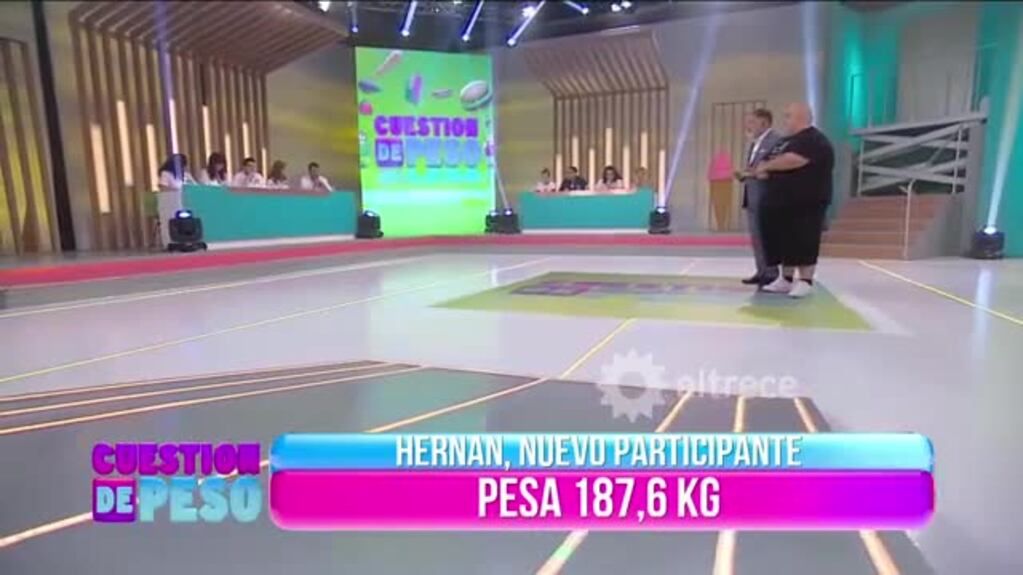 Murió Hernán Terranova, un querido participante de Cuestión de peso 2017.