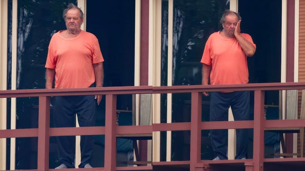 Así luce hoy Jack Nicholson.