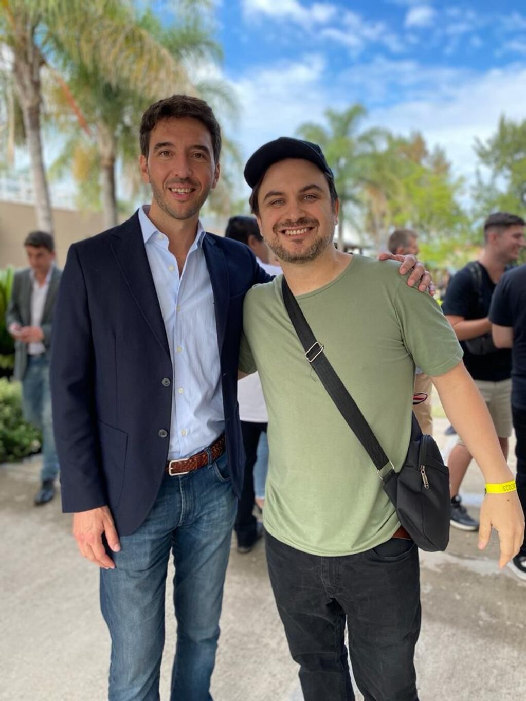 Agustín Ramírez en plena campaña.