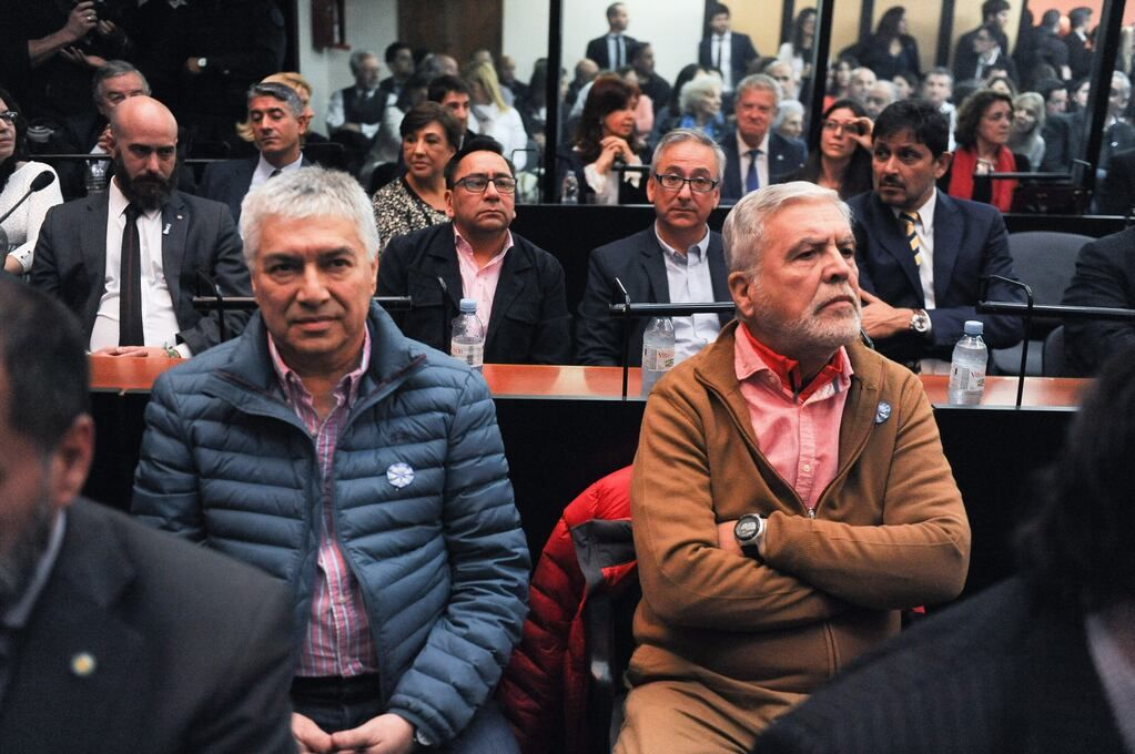 Juicio VialidadPrimer día del juicio Lazaro Baez y Julio De Vido Comodoro PyFoto Federico Lopez Claro