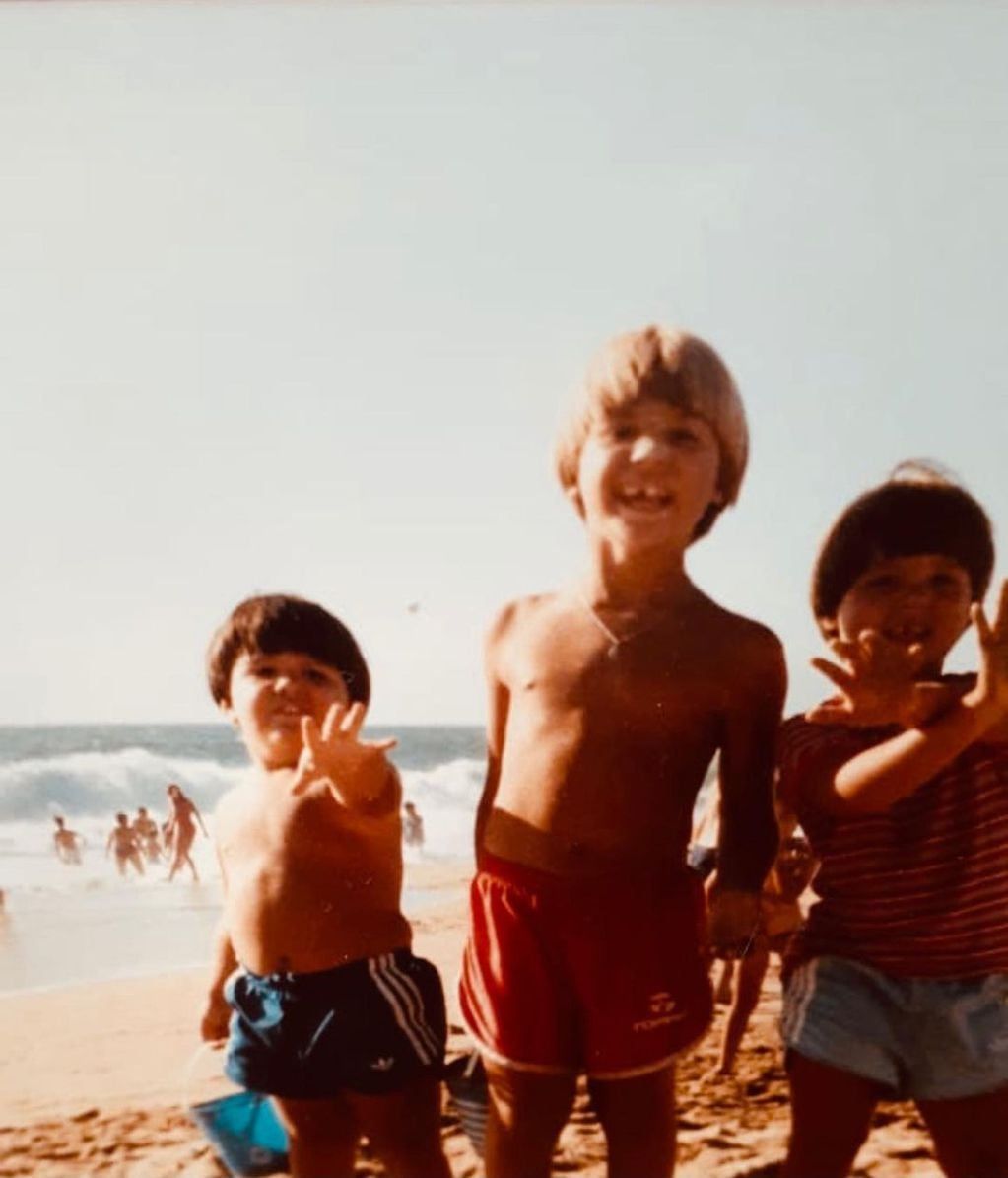 Una de las fotos que Darío Barassi compartió en su Instagram de su infancia. Foto: Instagram @dariobarassi 