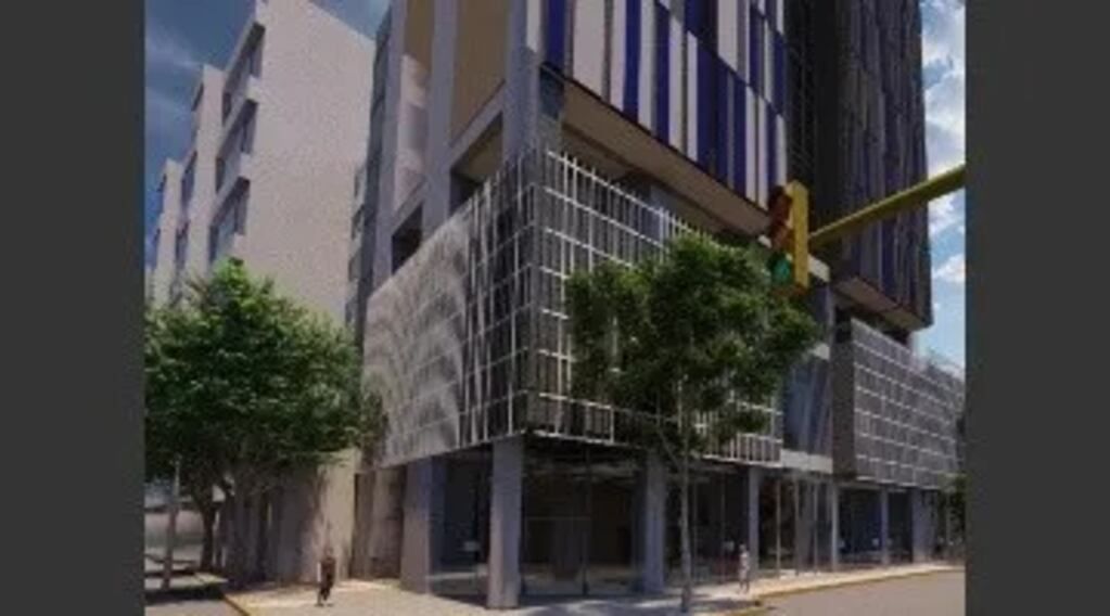 Así quedará el hotel Del Bono Central.