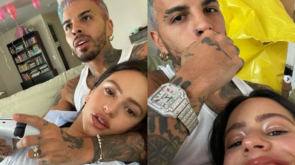 La pareja estaba a punto de convivir y este martes anunciaron su separación. Fotos: Instagram