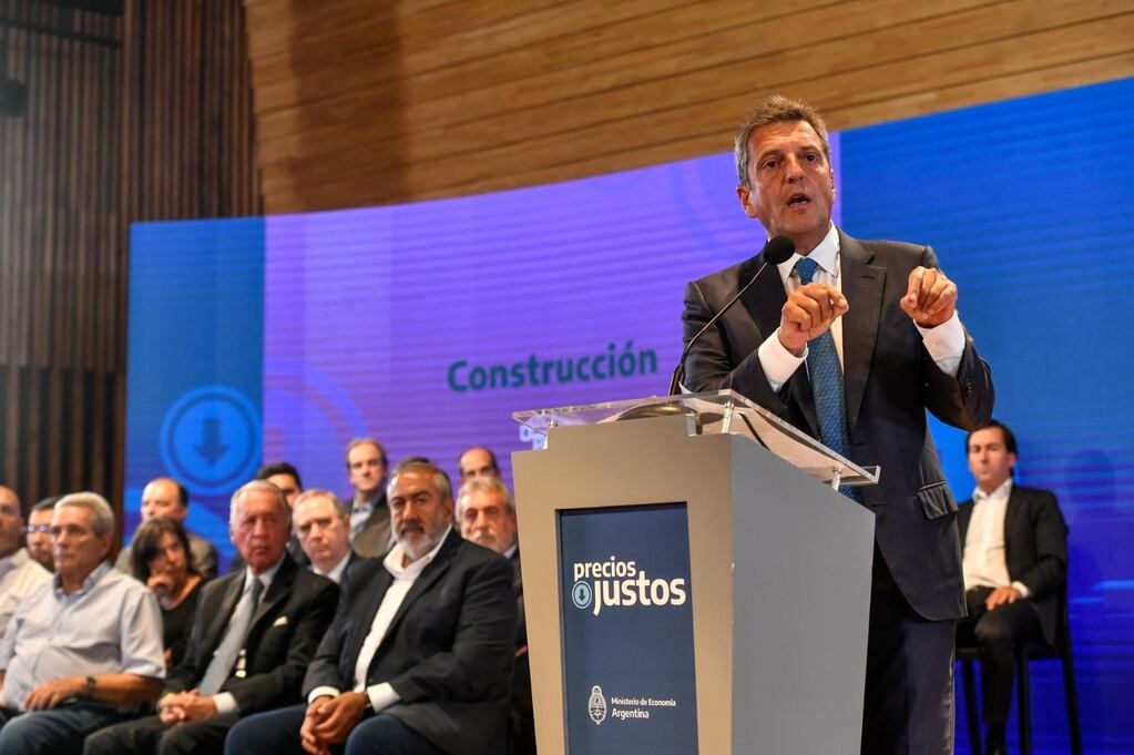 El ministro de Economía, Sergio Massa.