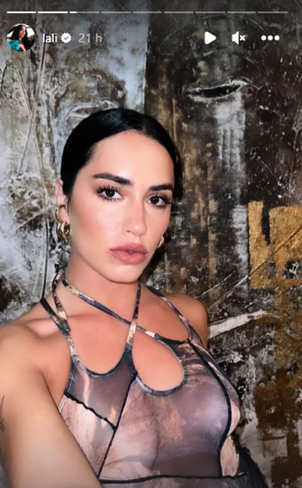 La artista se la jugó.