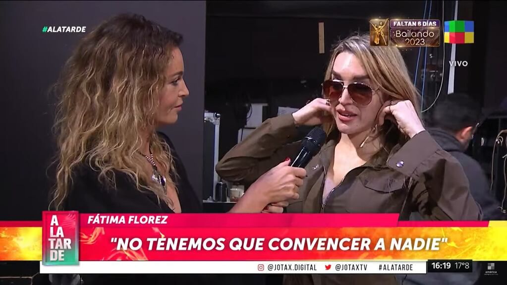 Fátima Florez habló por primera vez de Javier Milei.