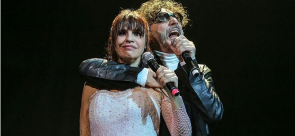 Fabiana Cantilo y Fito Páez vivieron un intenso amor. 