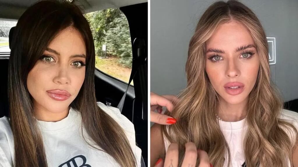 Las coincidencias que los usuarios han detectado entre China Suárez y Wanda Nara.