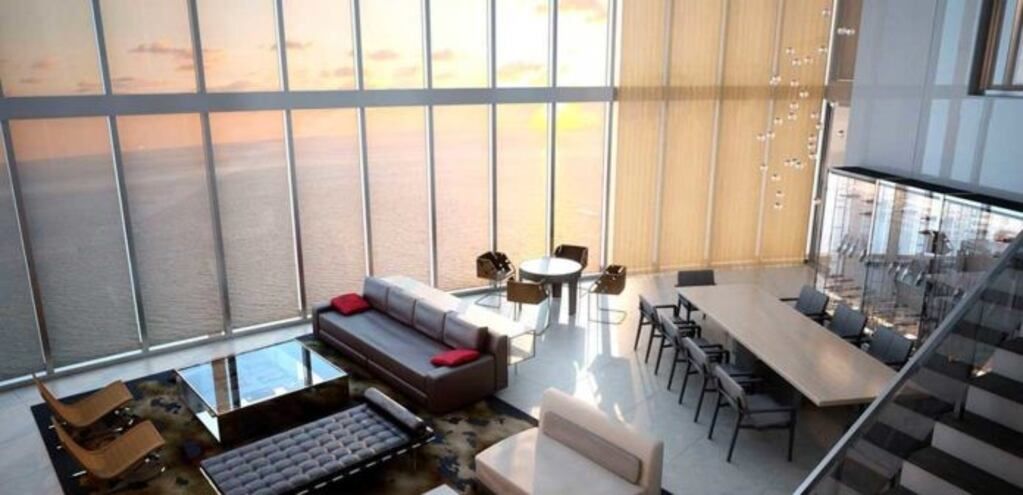 La vista del edificio.