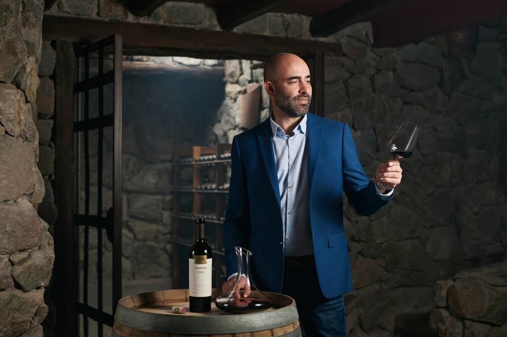 Germán Di Césare, enólogo jefe de Bodegas Trivento. - Gentileza