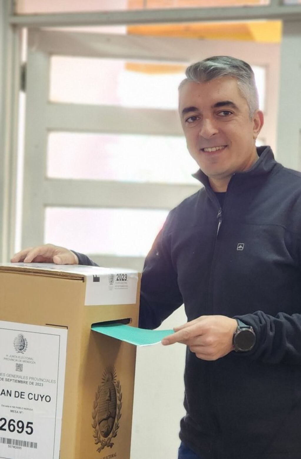 Sebastián Bragagnolo, intendente de Luján de Cuyo.