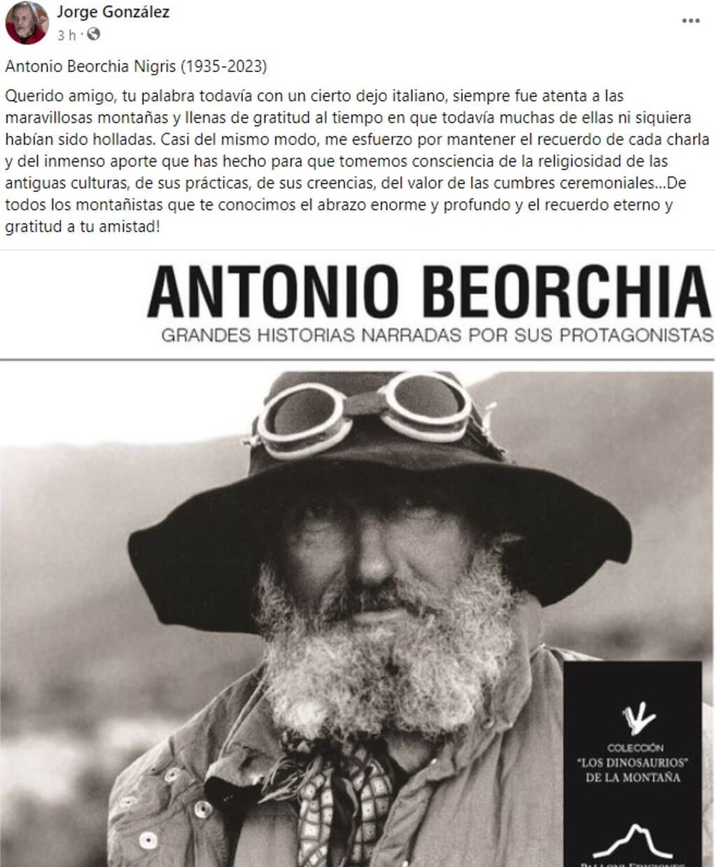Antonio Beorchia Nigris.