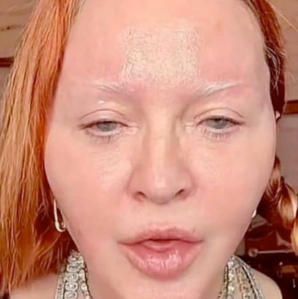 Madonna luce irreconocible con sus cirugías a los 64 años
