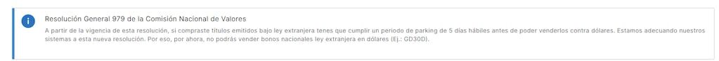 Dólar MEP, el parking ahora es de 5 días