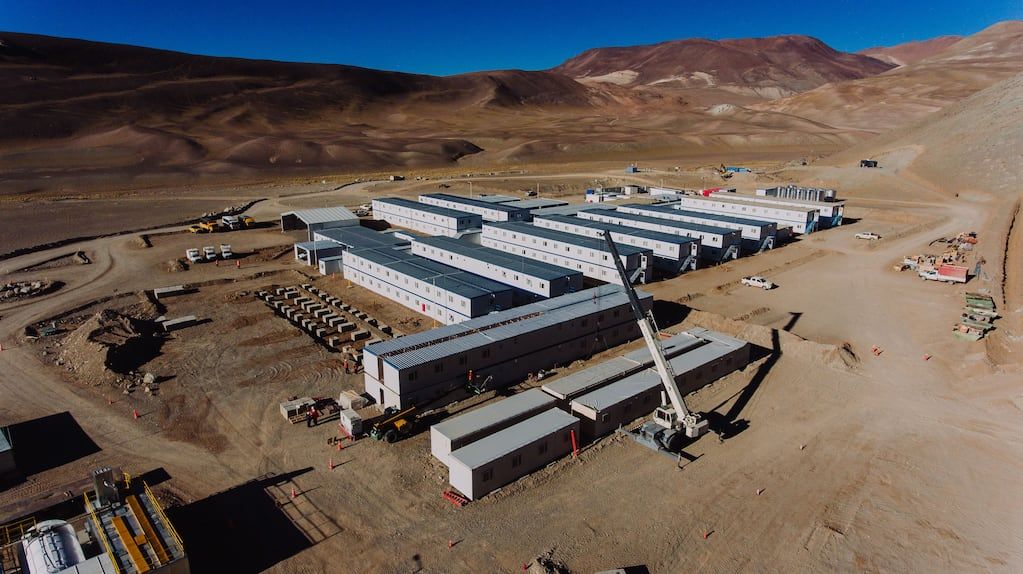 El campamento del proyecto Josemaría.