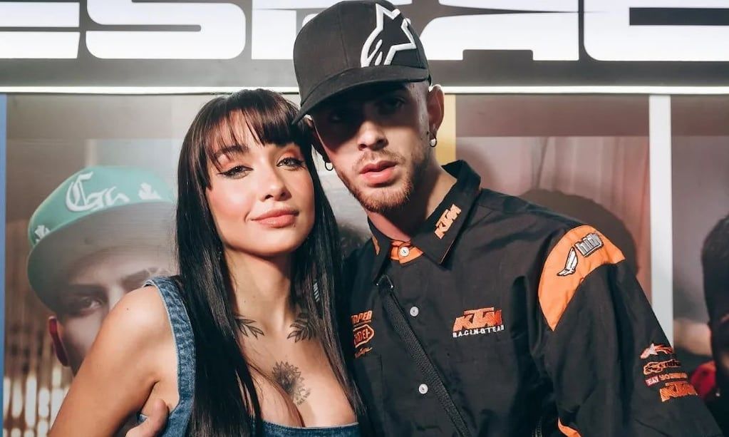 María Becerra con Rei en el estreno de “Los del Espacio”