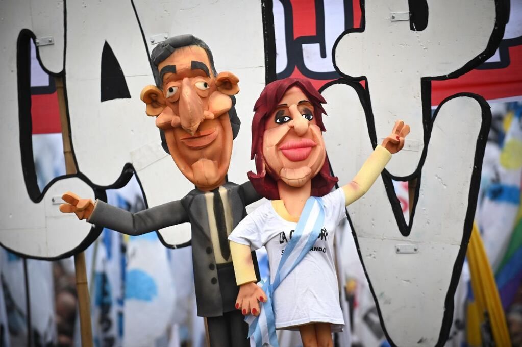 Acto de Cristina Kirchner en Plaza de Mayo.  (Federico López Claro)