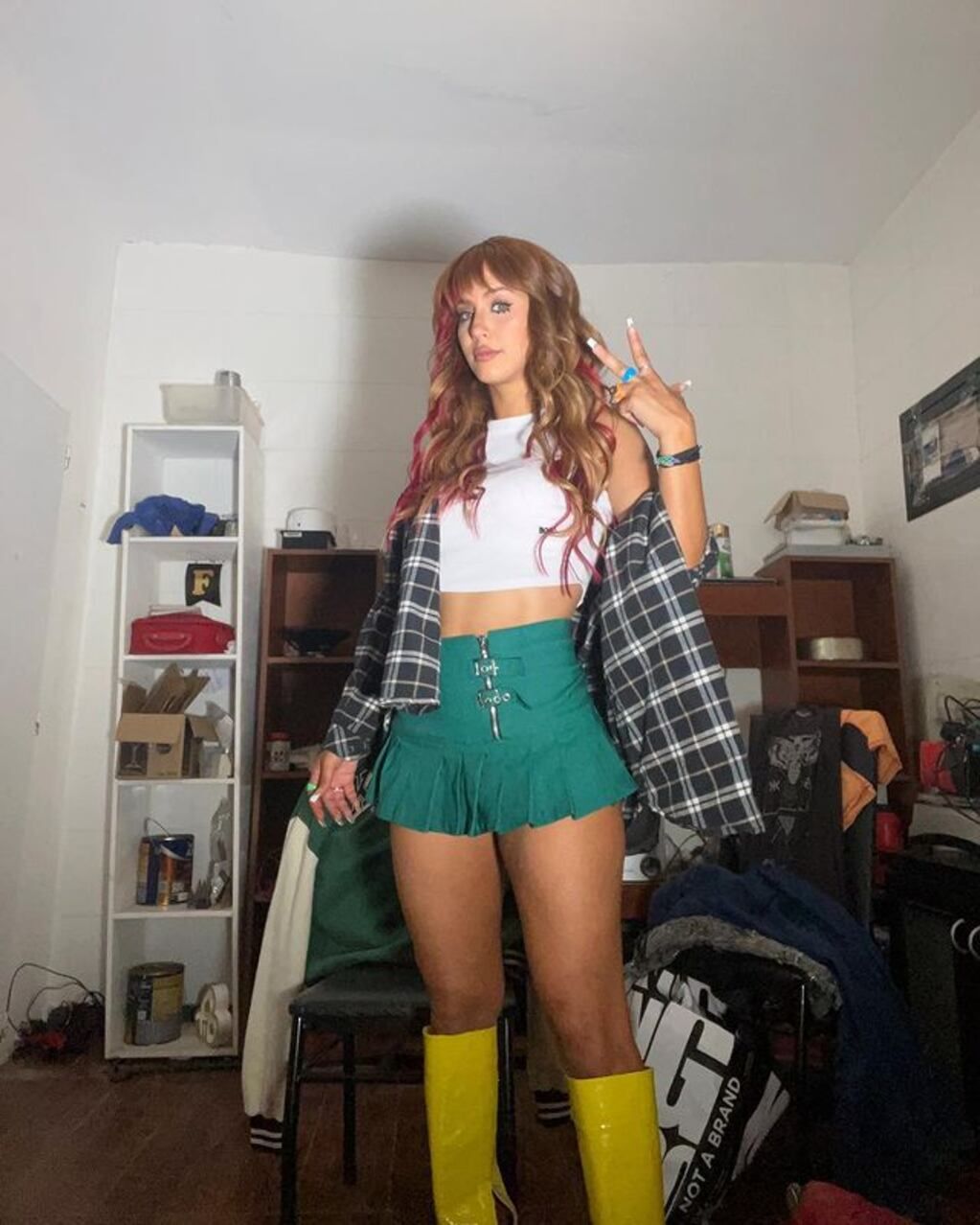 Flor Vigna enamoró a todos en ropa interior