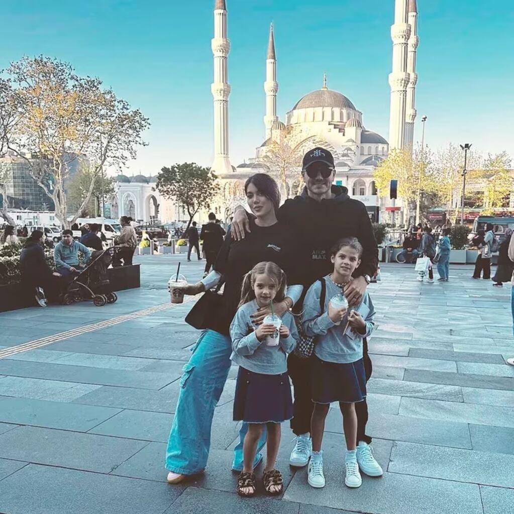 Wanda Nara pasa sus días entre Turquía y Argentina. 