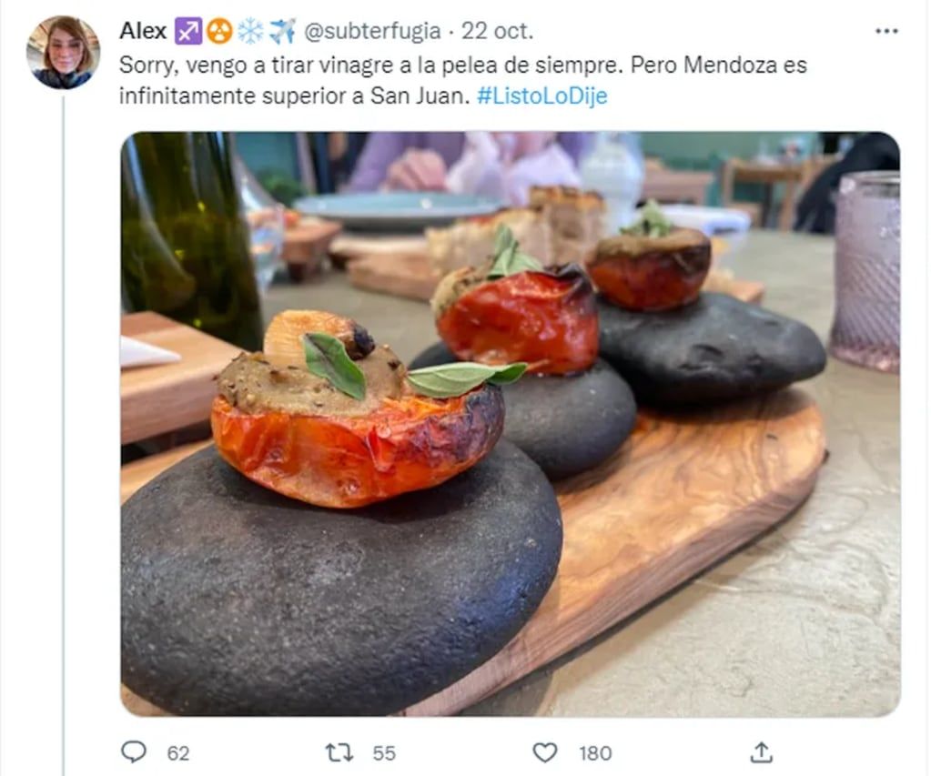 La publicación que originó la discordia. Foto: Web