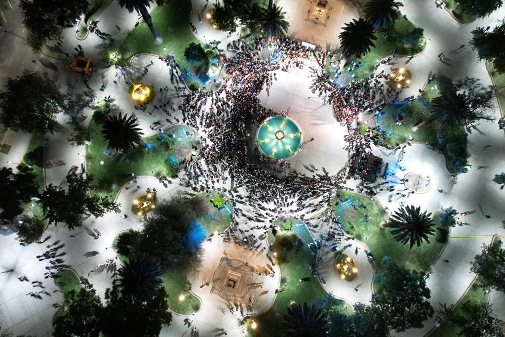 La Plaza 25 de Mayo remodelada