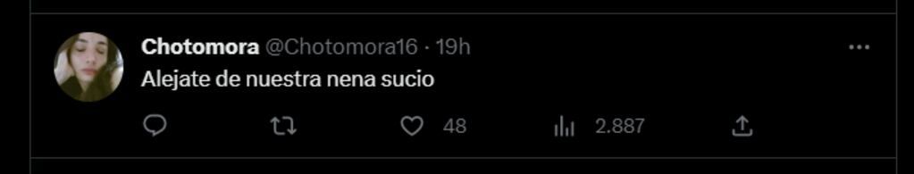 Fede Bal "encaró" a María Becerra y los internautas lo frenaron