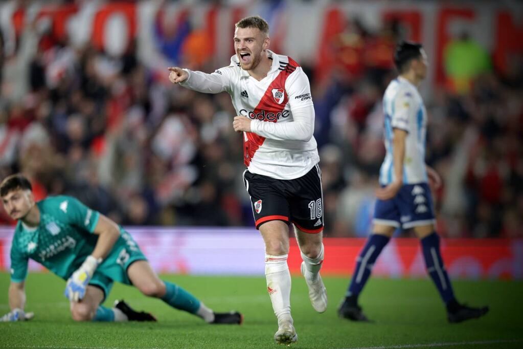 Lucas Beltrán, el goleador de River Plate. 
