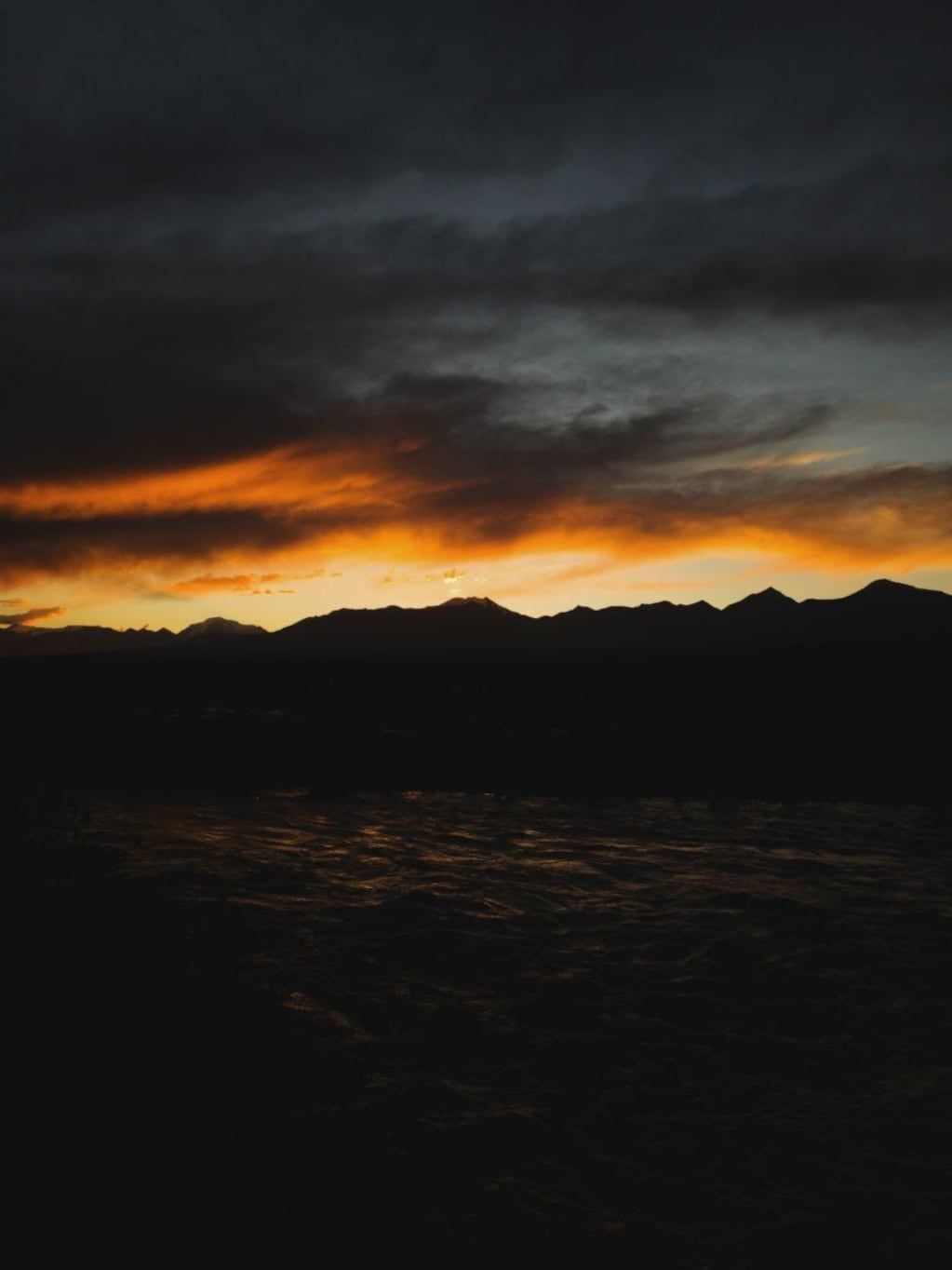 Un atardecer mágico en San Juan.