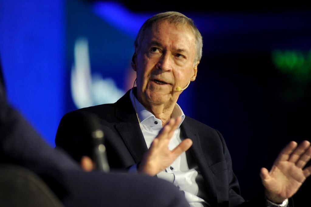 AmCham Summit 2023. Horacio Juan Schiaretti en el encuentro organizado por la Cámara de Comercio de los Estados Unidos. (Federico López Claro / La Voz)