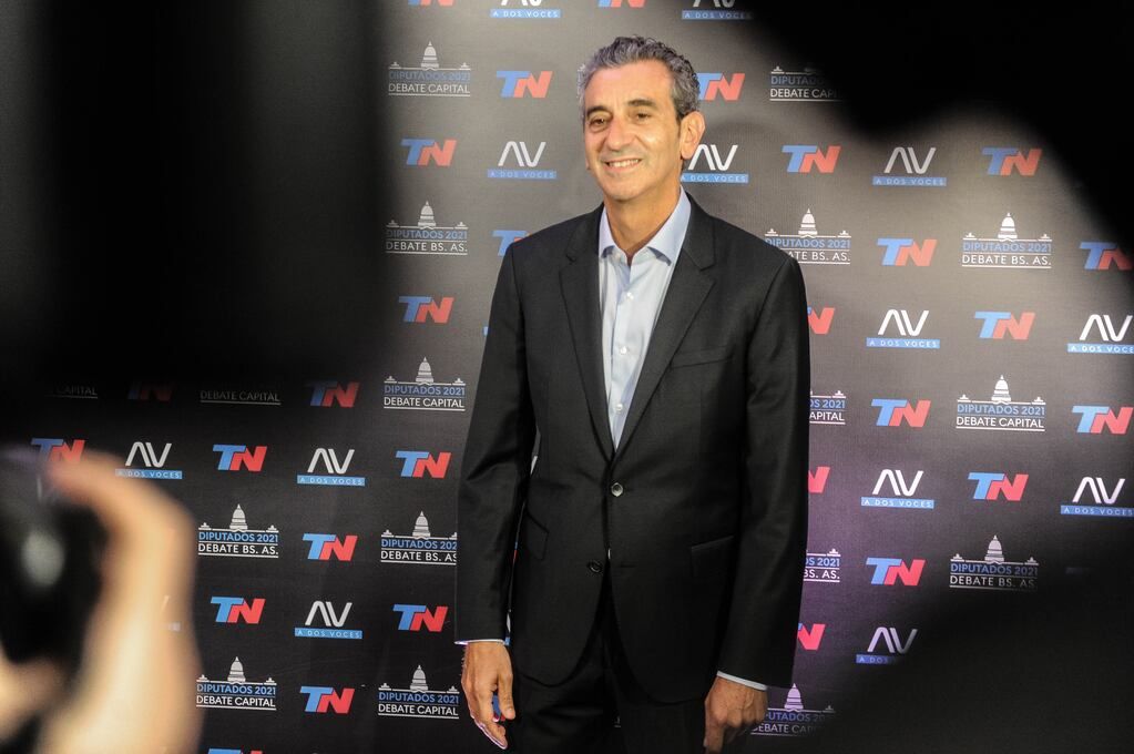 Florencio Randazzo en el debate de TN Foto Federico Lopez Claro