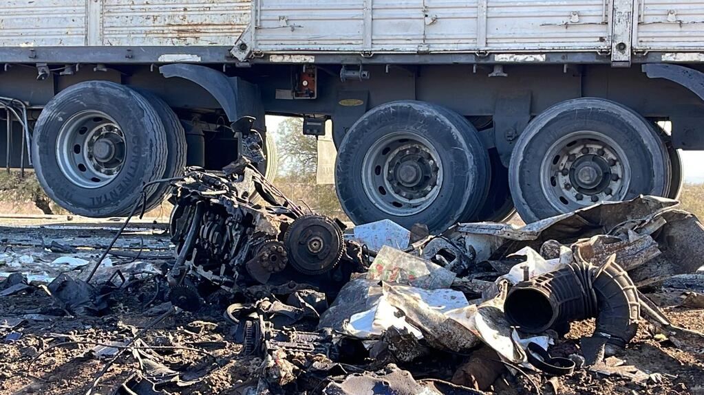 Dos camioneros mendocinos murieron en un choque frontal en San Juan. Foto: Gentileza Diario de la Provincia de San Juan