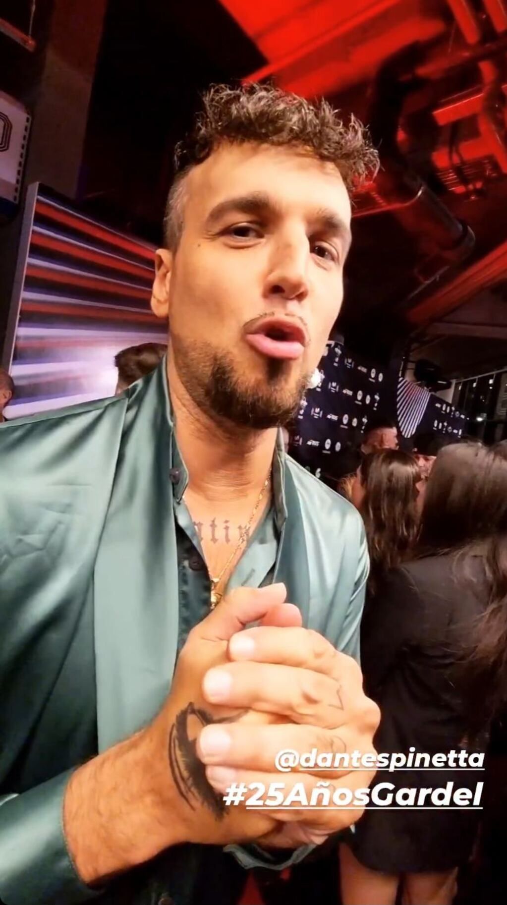 La alfombra roja de los Premios Gardel 2023.
