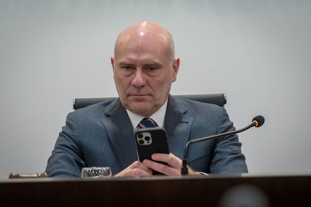 El presidente de la Corte Suprema de Justicia de Mendoza, el jachallero, Justicia Dalmiro Garay.