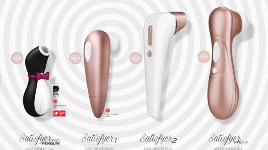 Distintos objetos para el placer femenino.