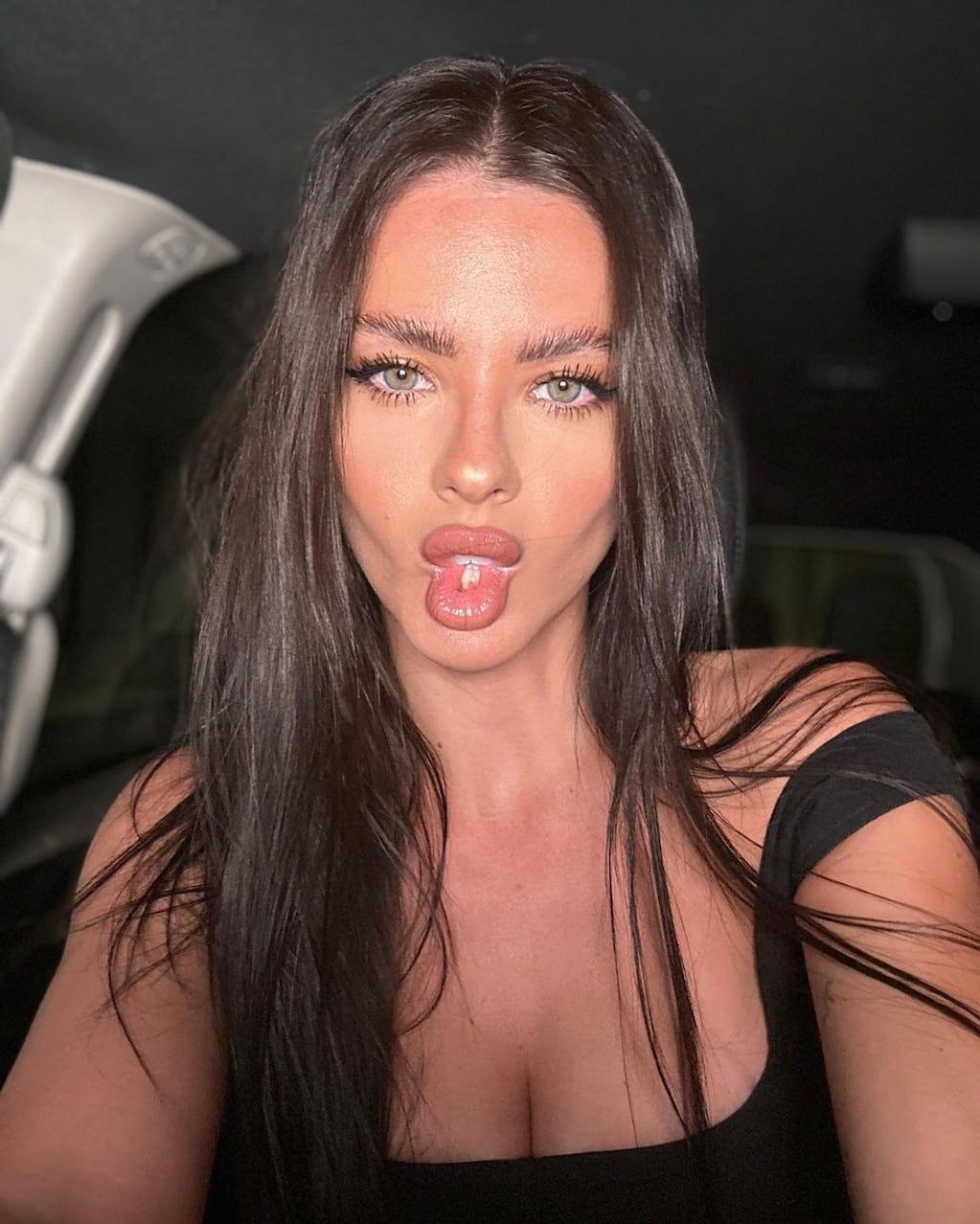 La China Suárez causó furor en sus redes.