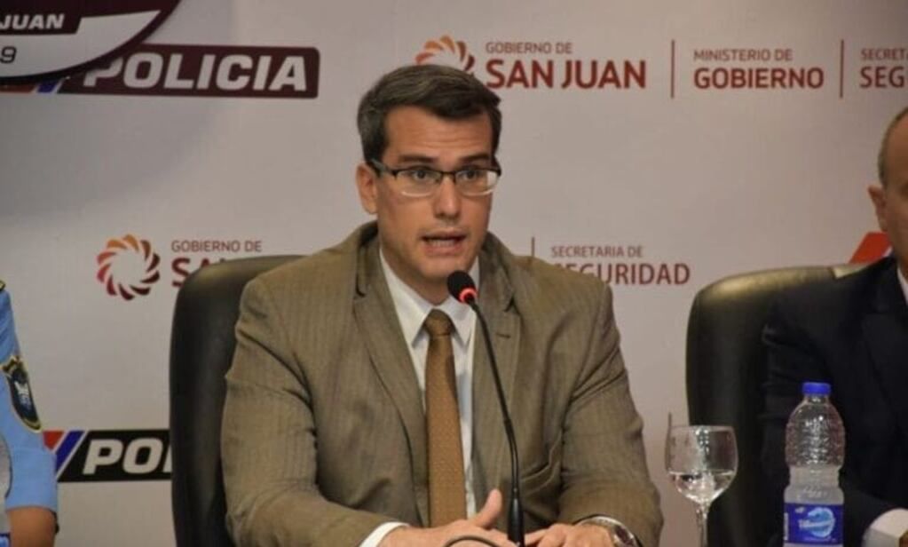 El secretario de Estado de Seguridad y Orden Público, Carlos Munisaga.