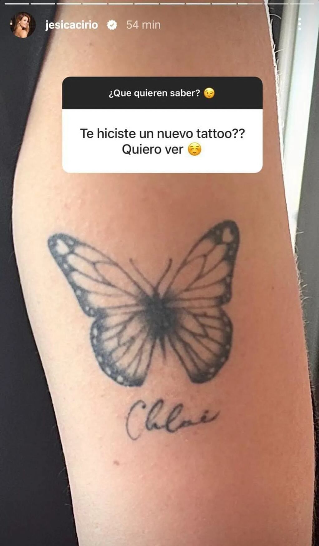 Jesica Cirio subió una foto infernal y dejó enloquecido a sus fans.