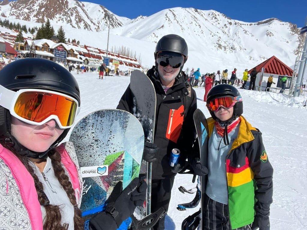 Las familias disfrutan a pleno en Las Leñas