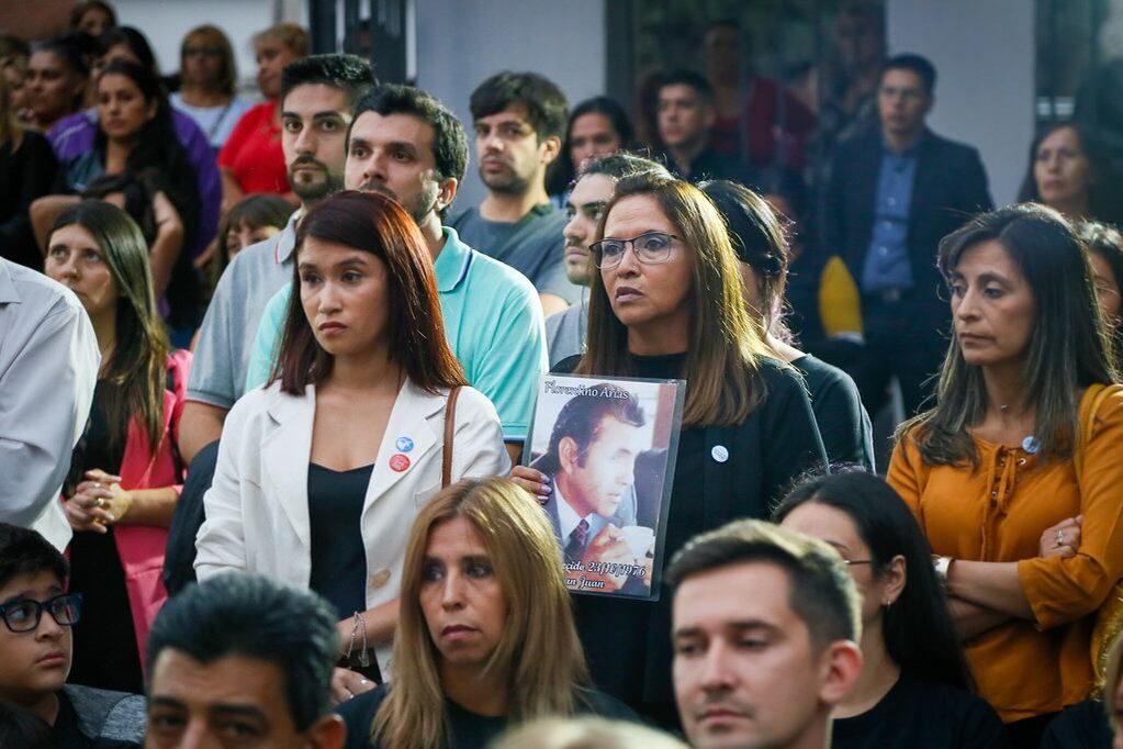 El acto de conmemoración por el día de la Memoria.