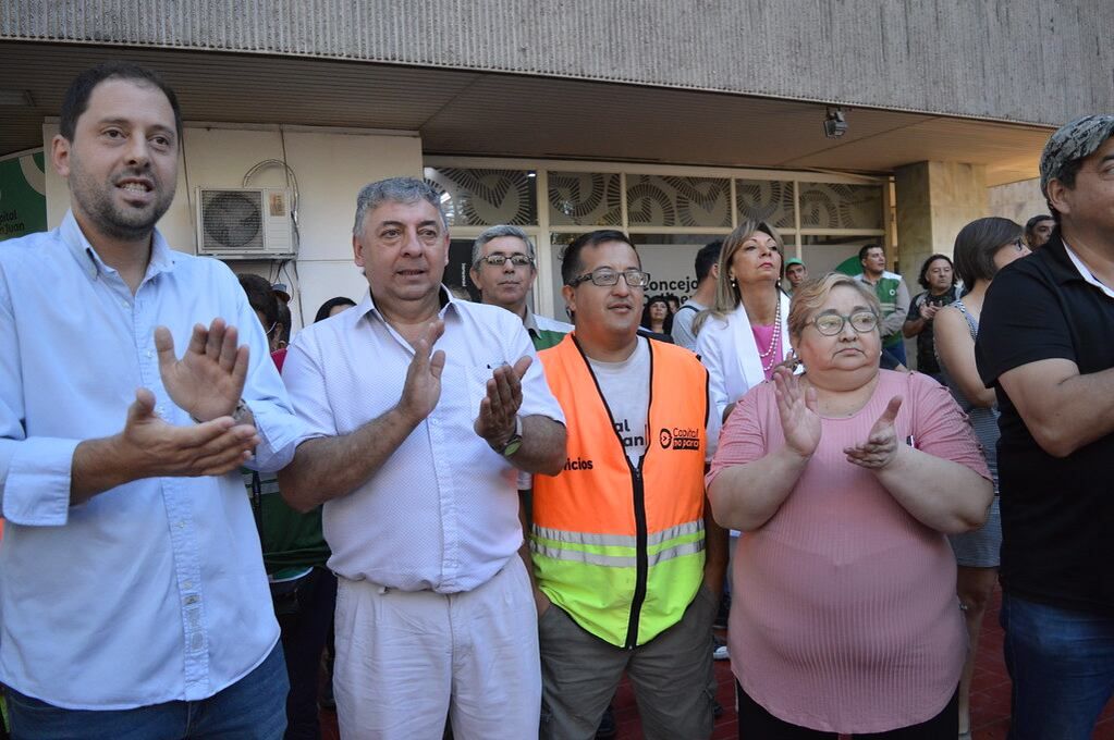 Municipales en la apertura de las sesiones ordinarias del Concejo