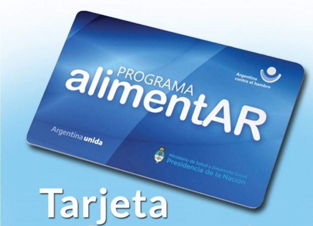 Tarjeta Alimentar