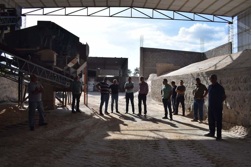 La sede de A.R.G Minerales