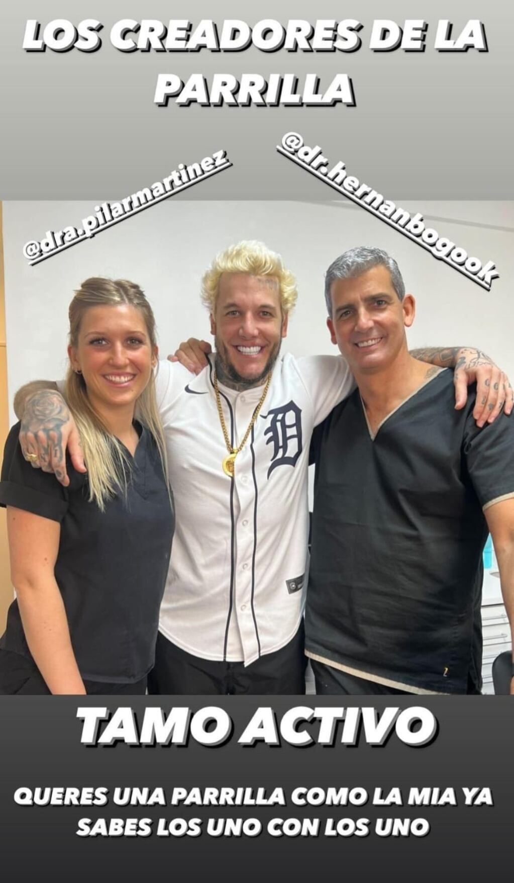 El nuevo cambio estético de Alex Caniggia.