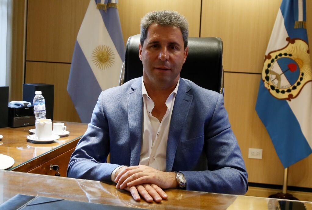 El gobernador Sergio Uñac.
