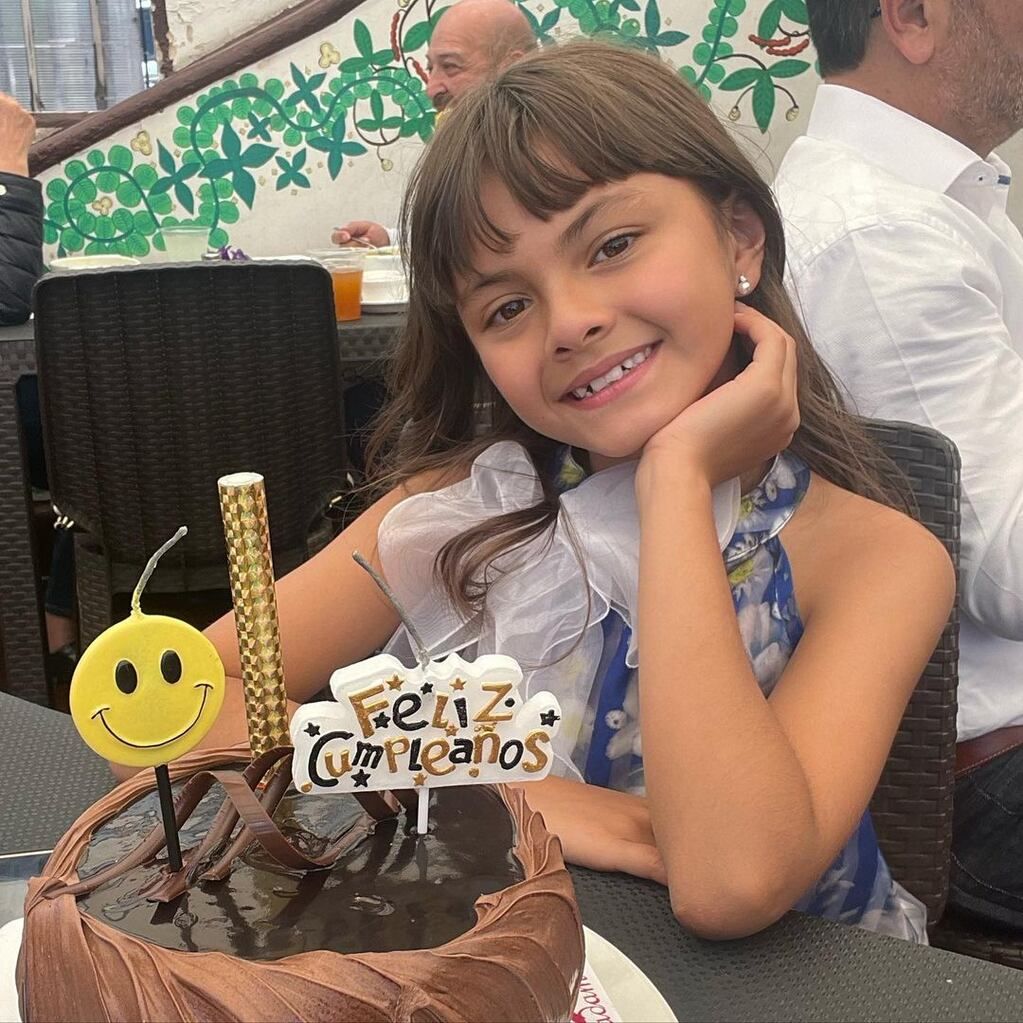 Rafaela, la hija menor de Cristian Castro