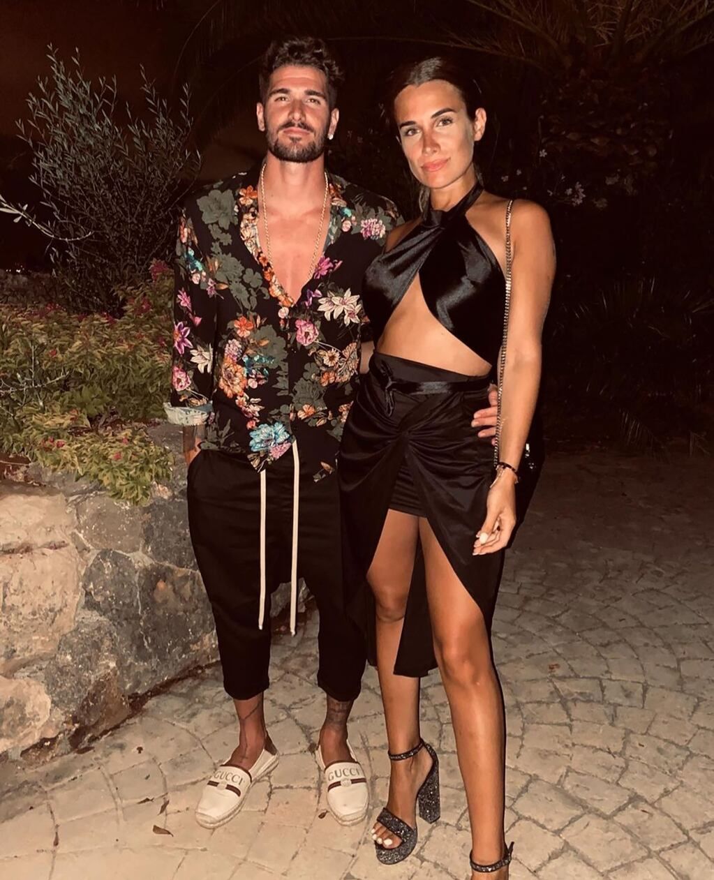 Rodrigo De Paul y Cami Homs.