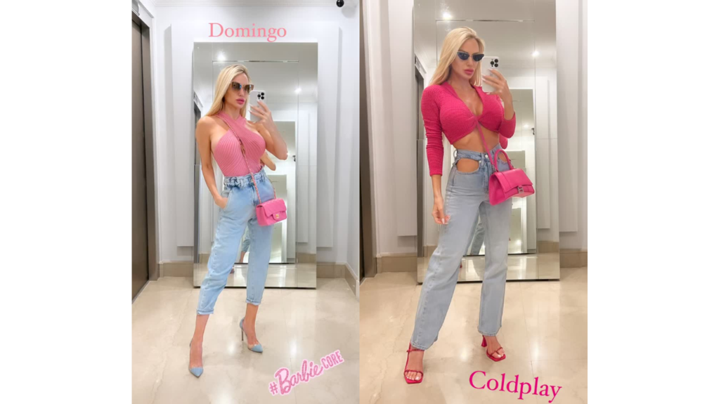 Una de las combinaciones preferidas de Luciana.